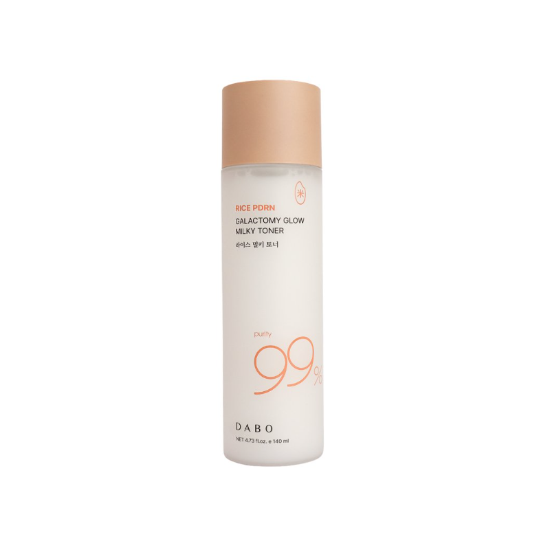 Dabo Rice PDRN Galactomy Glow Milky Toner 140 ml